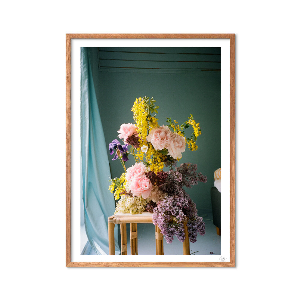 Poppybana plakat, mønstret - 50x70 cm